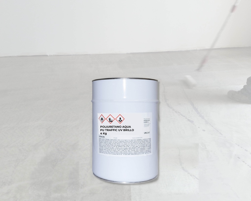 POLIURETANO AQUA PU TRAFFIC UV 2K BRILLO - 4kg