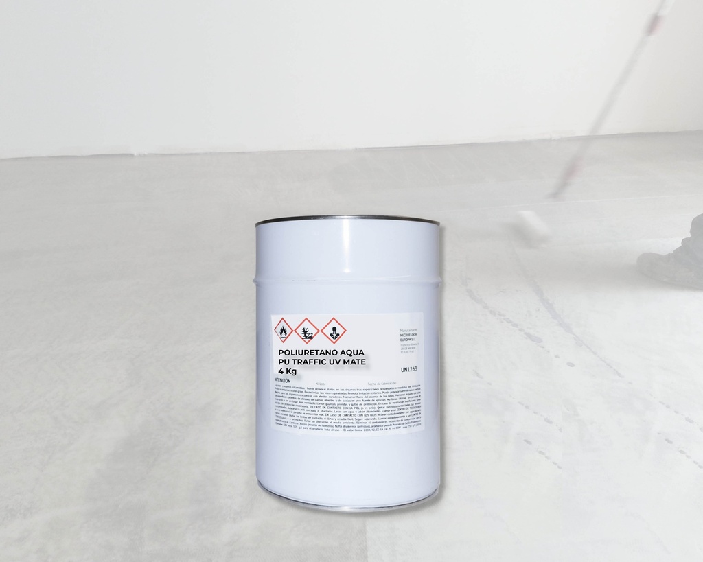 POLIURETANO AQUA PU TRAFFIC UV 2K MATE - 4kg