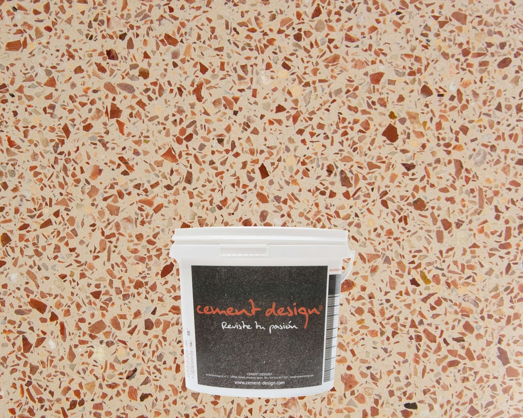 MICROTERRAZZO PIETRA RED 4mm - 20kg   
