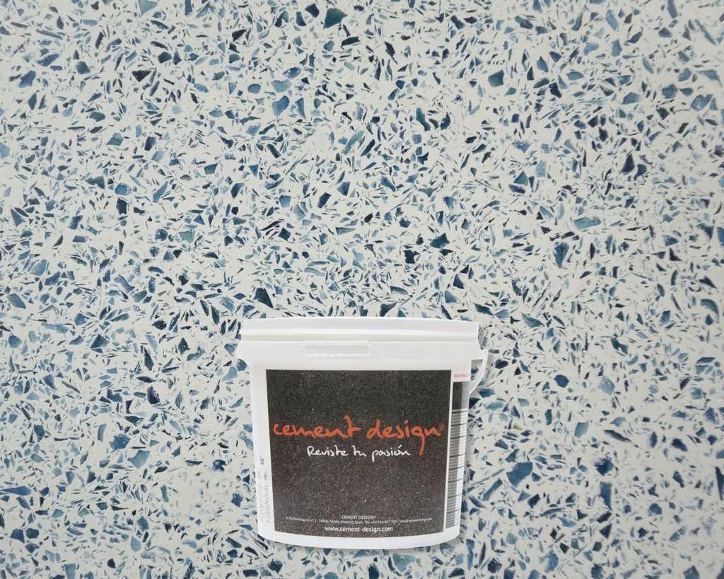MICROTERRAZZO MURANO PEACOCK 4mm - 5Kg
