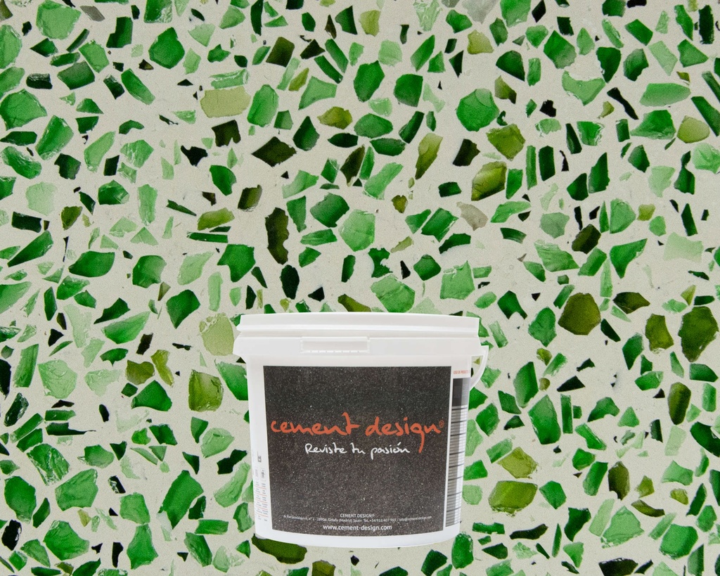 MICROTERRAZZO VENEZIANA GREEN 8mm - 20kg