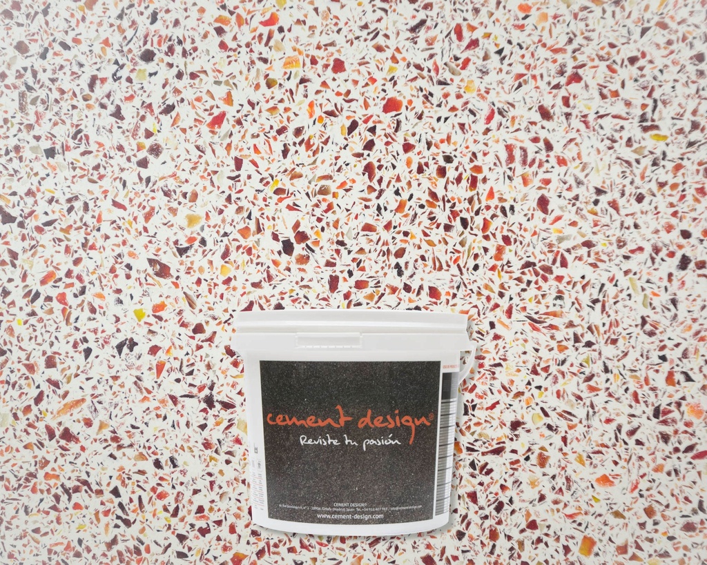 MICROTERRAZZO MURANO RUBY 4mm - 5kg 