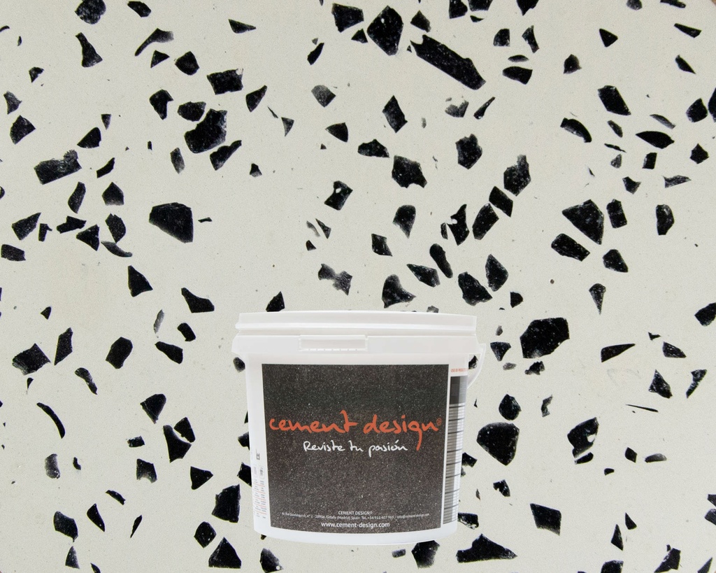 MICROTERRAZZO MATE DARK 8mm - 5kg    