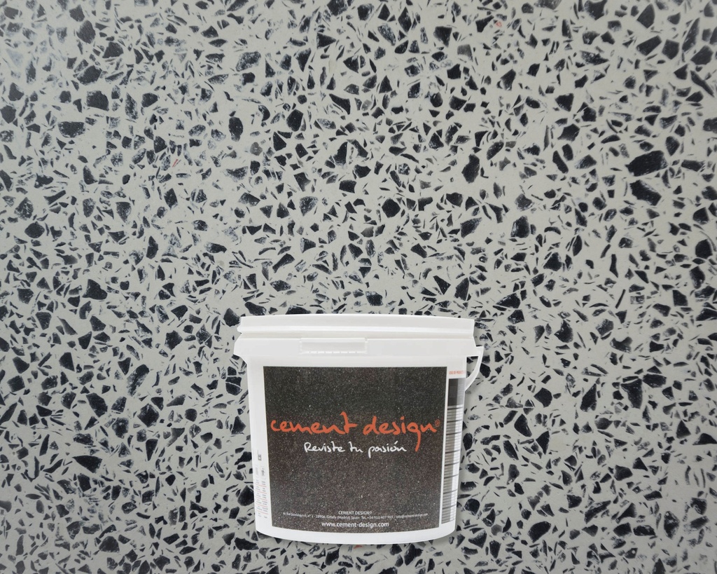 MICROTERRAZZO MATE DARK 4mm - 5kg     
