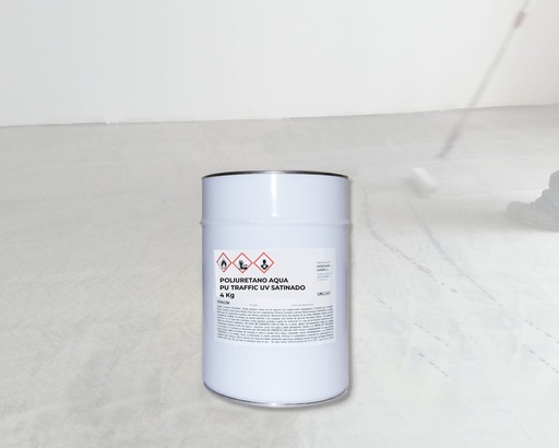 [PAT-2K-4-S] POLIURETANO AQUA PU TRAFFIC UV 2K SATINADO - 4kg