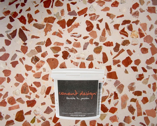 [PTR8-1K-20] MICROTERRAZZO PIETRA RED 8mm - 20kg  