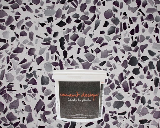 [MRL8-1K-5] MICROTERRAZZO MURANO LILAC 8mm - 5kg 