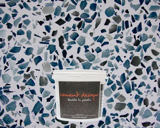 [MRP8-1K-5] MICROTERRAZZO MURANO PEACOCK 8mm - 5kg