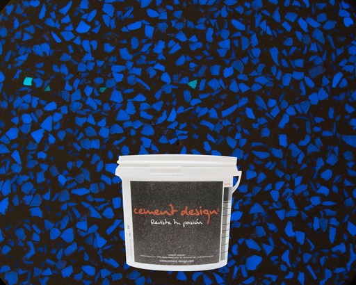 [FLA4-1K-5] MICROTERRAZZO AZURITE 4mm - 5kg