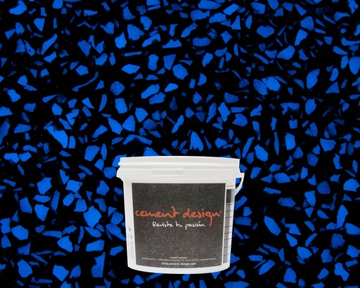 [FLA8-1K-5] MICROTERRAZZO AZURITE 8mm - 5Kg 