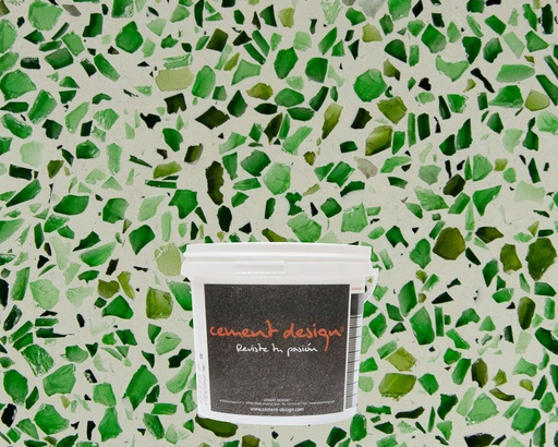 [VZG8-1K-20] MICROTERRAZZO VENEZIANA GREEN 8mm - 20kg
