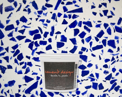[MTMR8-1K-5] MICROTERRAZZO MATE MARINE 8mm - 5kg   